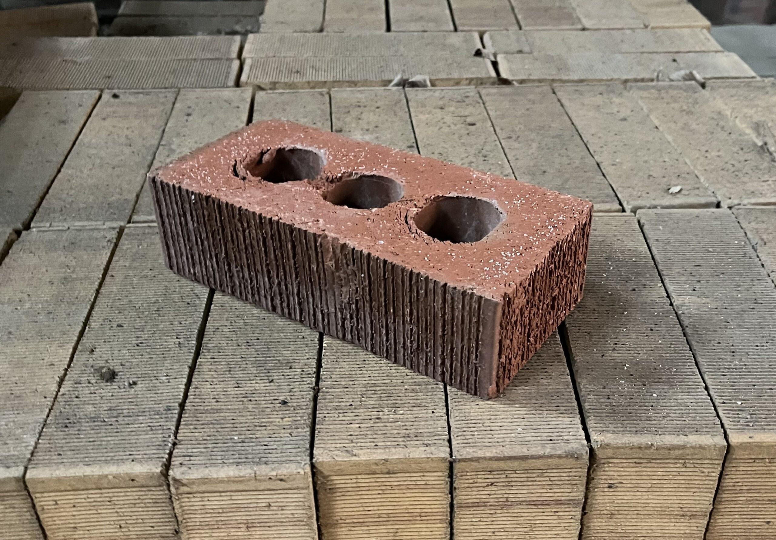 3 Core Vertical Red (Belden) Continental Clay Company